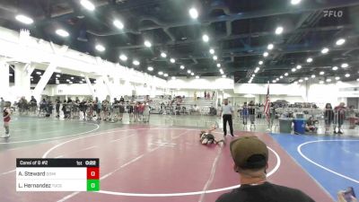 54 lbs Consi Of 8 #2 - Alfie Steward, Dominate WC vs Lucas Hernandez, Tucson Pride WC
