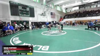 106 lbs Cons. Round 6 - Samuel Olivier, Notre Dame vs Kevin Martinez, Western