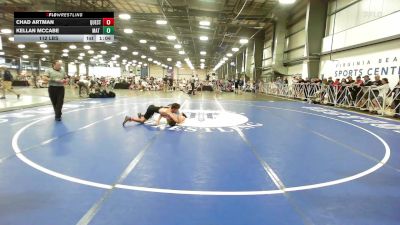 112 lbs Rr Rnd 3 - Chad Artman, Quest School Of Wrestling MS vs Kellan McCabe, Mat Warriors Yellow