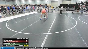175 lbs Cons. Round 2 - Austin Depies, Merrill High School Wrestling vs Aidan Copestick, Fayetteville High School Wrestling