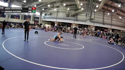 115G Round 2 (8 Team) - Hailey Stephenson, Wrestle For An Impact X WWC - Pink vs Brianna Aleywine, Sisters On The Mat - GIRLS