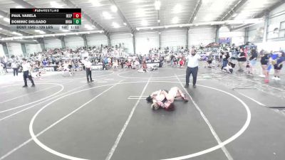 126 lbs Rr Rnd 3 - Paul Varela, Deep Water vs Dominic Delgado, Organ Mountain