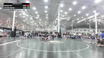 122 lbs Rr Rnd 2 - Eamon Fry, Triumph - HSC vs Arturo Reyes, Mat Assassins White - HSC