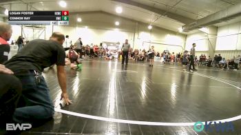 85 lbs Quarterfinal - Logan Foster, Keystone Kids Wrestling Club vs Connor Ray, Battlefield Wrestling Club