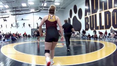 145 lbs Round 2 (16 Team) - Anaya Velez, Gannon University vs Alexis Gomez, McKendree University