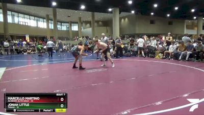 165 lbs Round 1 (32 Team) - Marcello Martino, Alabama Elite Gold vs Jonah Little, TNAAU