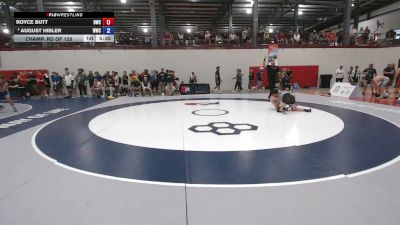 70 kg Champ. Rd Of 128 - Royce Butt, Blugold Wrestling Club vs August Hibler, Wildcat Wrestling Club
