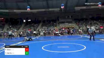 115 lbs Prelims - Peyton Dean, Tulsa North Mabee Stampede vs Trenten Harris, Topeka Blue Thunder