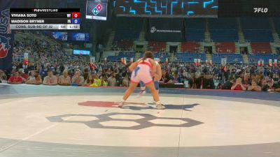 125 lbs Cons. Sub-rd Of 32 - Viviana Soto, WY vs Madison Bryner, PA