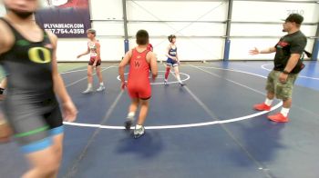 110 lbs Rr Rnd 2 - Matthew Morenco, Cali Red vs Dexter Ward, Upstate Uprising Blue