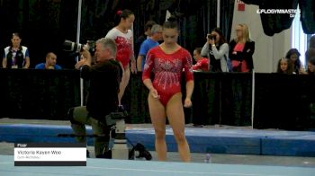 Victoria Kayen Woo - Floor, Gym-Richelieu - 2019 Canadian Gymnastics Championships