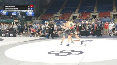150 lbs Cons. Rd Of 64 - Dane Raveis, Connecticut vs Nathanial Lewis, Ohio