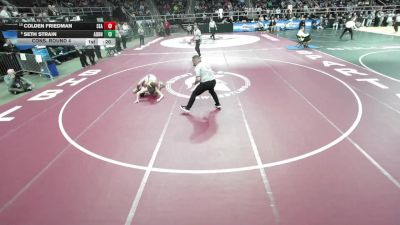 II-110 lbs Cons. Round 4 - Seth Strain, Adirondack vs Colden Friedman, Seaford