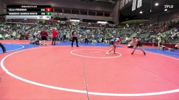 119 lbs Cons. Semi - Maddox Quiroz-White, Mighty Bluebirds Wrestling vs Ella Freeman, Springdale Youth Wrestling Club