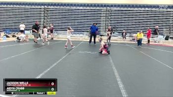 56 lbs Semis & 1st Wrestleback (8 Team) - Jackson Wells, Terps East Coast Elite vs Aidyn Crabb, Riverheads