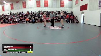 115 lbs Quarterfinal - Erta Beqiri, Normandy vs Taylor Simmons, United