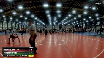 100 lbs Rd# 4- 2:00pm Friday Final Pool - Andrew Whitted, East Coast Elite vs Phoenix Peters, Westshore D.S.