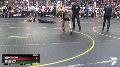 69 lbs Champ. Round 1 - Abbott Otter, NBWC vs Geno Buffa, Yale Jr Bulldogs