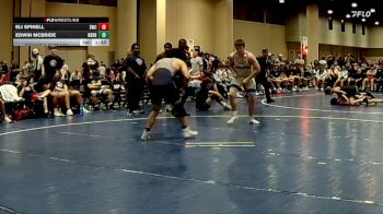 190 lbs Round 2 (6 Team) - Eli Spinell, Spartan WC vs Edwin McBride, North Shelby Regulators Blue
