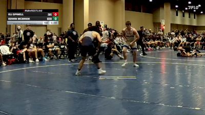 190 lbs Round 2 (6 Team) - Eli Spinell, Spartan WC vs Edwin McBride, North Shelby Regulators Blue