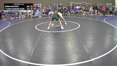 165 lbs Cons. Round 5 - Armen Massoudi, Sumner vs Cyrus Fausette-Sadri, Evergreen