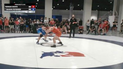 74 kg Champ. Rd Of 128 - Tiernan Boots, Knights Wrestling Club vs Mason Petersen, UWC