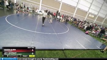 92 lbs Quarterfinal - Jett Whiteley, Sanderson Wrestling Academy vs Mason Olsen, Falls Academy