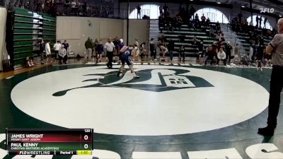 120 lbs Semifinal - Paul Kenny, Christian Brothers Academy(NJ) vs James Wright, Mount Saint Joseph