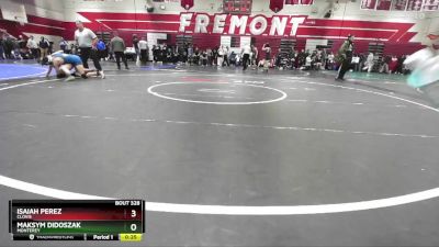 120 lbs Cons. Round 2 - Isaiah Perez, Clovis vs Maksym Didoszak, Monterey