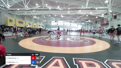 69 kg Final - Shane Stankina, Steller Trained Nihilus vs Sean Aldrich, Mohawk Valley WC HS