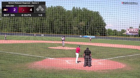 Replay: SVSU vs Ashland - NCAA MW Regional | May 18 @ 3 PM