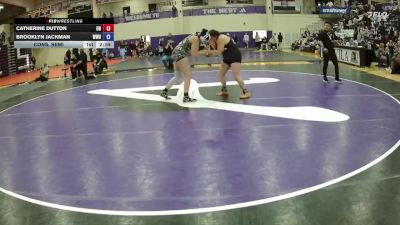 207 lbs Cons. Semi - Catherine Dutton, Unattached vs Brooklyn Jackman, William Woods