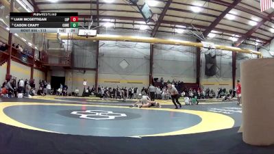 113 lbs Cons. Round 7 - Cason Craft, Coweta vs Liam Mcgettigan, Lake Highland Prep