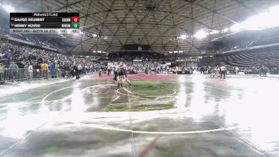 Boys 3A 215 lbs Cons. Round 4 - Gauge Seubert, Cheney vs Henry Hovde, North Thurston