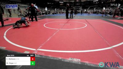 88 lbs Final - Cohen Wallace, Kingfisher YellowJackets vs Maddox Pope, Keystone Wrestling Club