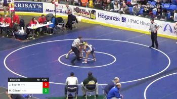 117 lbs Semifinal - Julian Everitt, Wyoming Vly West vs Mason Gibson, Forest Hills