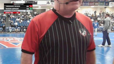 133 lbs 7th Place - Treshaun Tecson, Morgan State vs Mason Leiphart, Franklin & Marshall