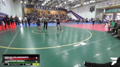 165 Boys Quarterfinal - Aliaksandr Kikiniou, Poway vs Waylon Hollingsworth, Torrey Pines