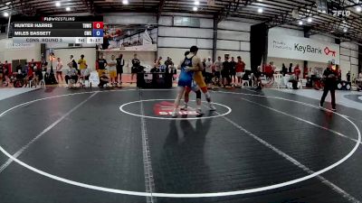 82 kg Cons. Round 3 - Hunter Harris, Tiger Den Wrestling Club vs Miles Bassett, Cavalier Wrestling Club