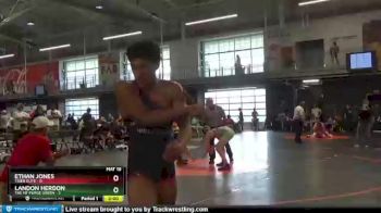 132 lbs Round 4 (6 Team) - Landon Herdon, The MF Purge Green vs Ethan Jones, Tiger Elite