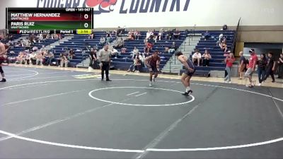 141-147 lbs Round 5 - Matthew Hernandez, Unattached vs Paris Ruiz, Unattached
