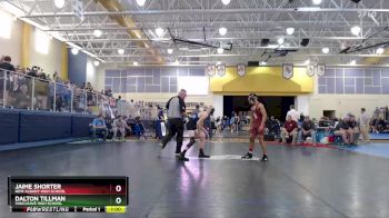 120 lbs Cons. Round 2 - Jaime Shorter, New Albany High School vs Dalton Tillman, Vancleave High School