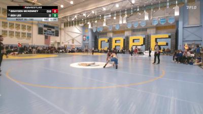 165 lbs Champ. Round 1 - Ben Lee, Sussex Central H S vs Brayden McKenney, Charter School Of Wilmington