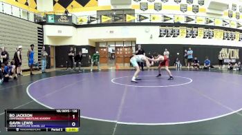 126 lbs 1st Place Match - Bo Jackson, Contenders Wrestling Academy vs Gavin Lewis, Howe Wrestling School LLC