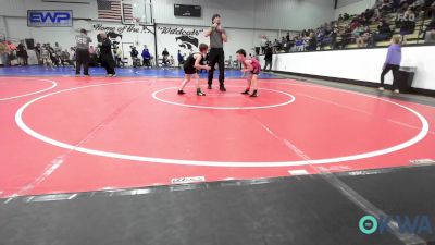 66 lbs Rr Rnd 1 - Beau Barrett, Black Fox Wrestling Club vs Luke Griffin, Muskogee Rougher Youth Wrestling