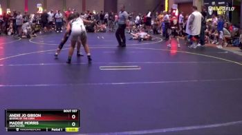 140 lbs Round 4 - Andie Jo Gibson, Queens Of The Corn vs Maddie Morris, Unattached