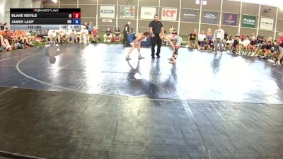 132 lbs Blake Nevils, Idaho vs James Lauf, Missouri