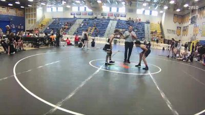 106 lbs Round 4 (8 Team) - Corbin Helm, SOWA /HWC vs Armando Sanchez, Cypress Creek