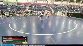 165 lbs Round 2 (10 Team) - Ellah Olson, NEVADA1 vs Riley Winters, UTAH2