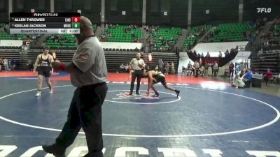 5A 190 lbs Quarterfinal - Allen Thrower, Lincoln vs Keelan Jackson, Moody Hs